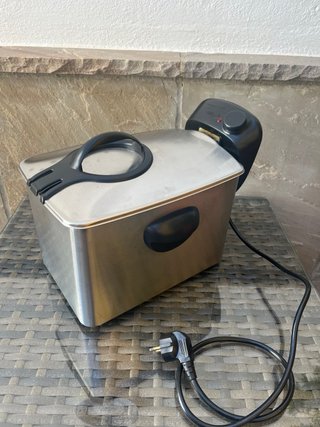 Freidora Eléctrica Acero Inoxidable