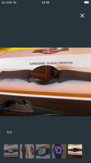 Samsung Galaxy Watch 6 Poco Uso