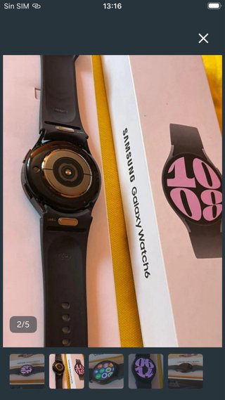 Samsung Galaxy Watch 6 Poco Uso