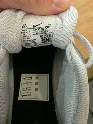 Nike Air Max Bliss Gris/Púrpura Talla 42.5