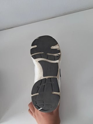 Zapatillas Dior B22 Gris y Blancas
