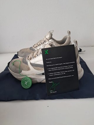 Zapatillas Dior B22 Gris y Blancas