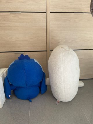 Pack 2 Peluches Grandes Stitch y Foca