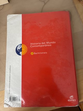 Historia del mundo contemporáneo 1o bachillerato