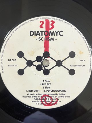 Schism "Reflect" disco in vinile techno trance '90