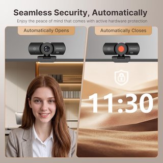 NexiGo HelloCam Lite Cámara Web 4K Negra