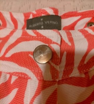 Pantalón estampado flores Roberto Verino