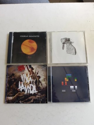Lotto 4 CD Coldplay