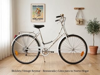 Bicicleta Vintage Reymar Blanca