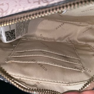 Marsupio Guess donna rosa e bianco