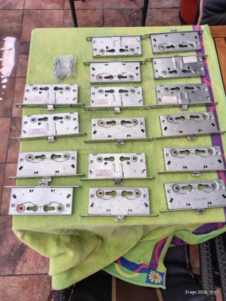 Cerradura Reversible ISO Puertas Cortafuegos