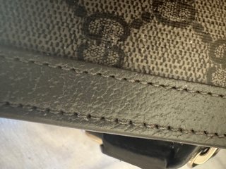 Gucci bandolera GG Supreme negra hombre