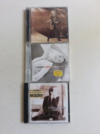 Lotto 3 CD Céline Dion e Madonna