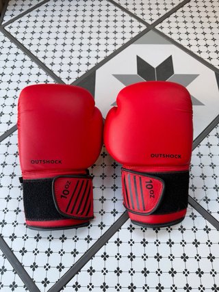 kit de boxeo Outshock piel sin uso