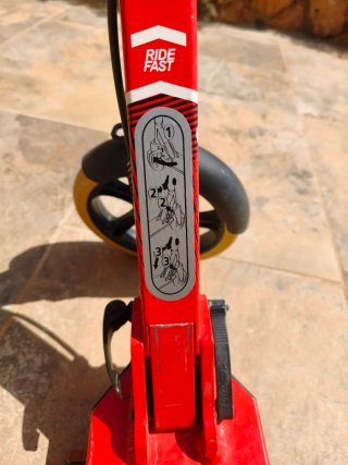 Patinete Oxelo MID 9 Rojo