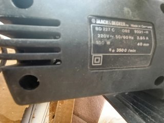 Sierra Circular Black & Decker BD 227