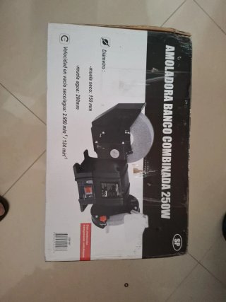 Amoladora Banco Combinada 250W