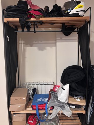 Armario Perchero Abierto IKEA HEMNES Madera