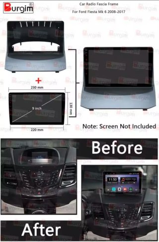 Pantalla Android Ford Fiesta MK6 Sin Estrenar