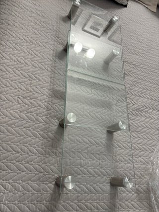 Elevador de pantalla de cristal para escritorio
