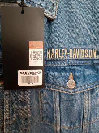 Cazadora Vaquera Harley Davidson Talla S