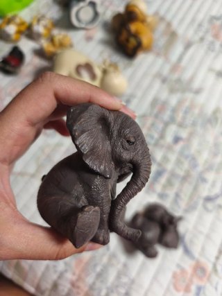 Figuras de elefantes decorativos
