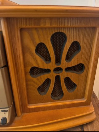 Radio CD Cassette Madera