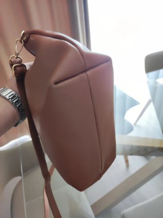 Borsa marrone in pelle