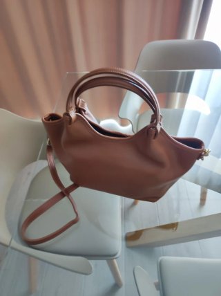 Borsa marrone in pelle
