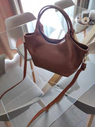 Borsa marrone in pelle