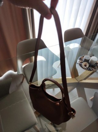Borsa marrone in pelle