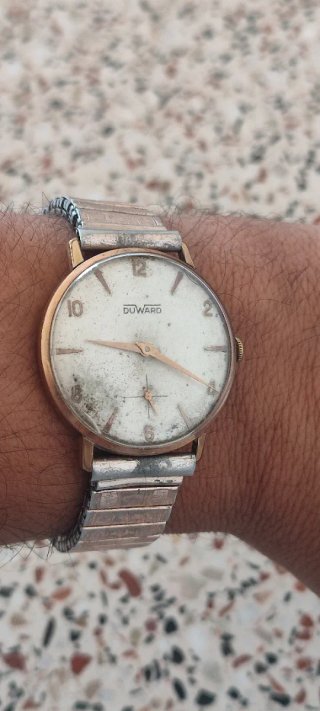 Reloj Duward Oro y Plata