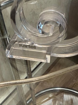 Lámpara de sobremesa Kartell transparente