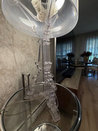 Lámpara de sobremesa Kartell transparente