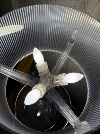 Lámpara de sobremesa Kartell transparente