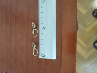 Pendientes oro 18K con brillantes talla antigua