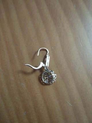 Pendientes oro 18K con brillantes talla antigua