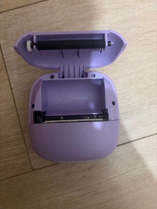 Mini impresora portátil morada
