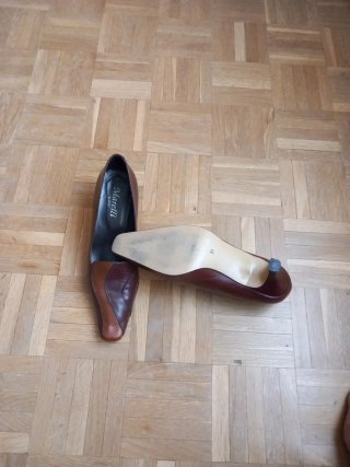 Zapatos Marelli Marrones Talla 39 con poco tacón