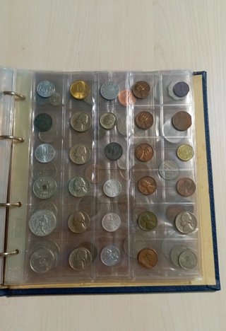 Album monete mondo miste oltre 1.5 kg