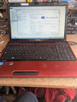 Ordenador portátil Toshiba i5 8 d ram