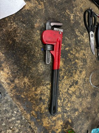 Llave Stilson Roja Taller