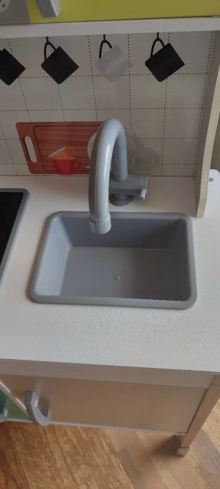Cocina de juguete de madera