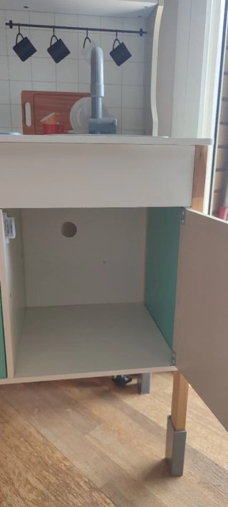 Cocina de juguete de madera