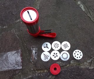 Sparabiscotti nuovo con accessori