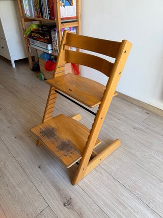 Silla evolutiva Stokke original madera