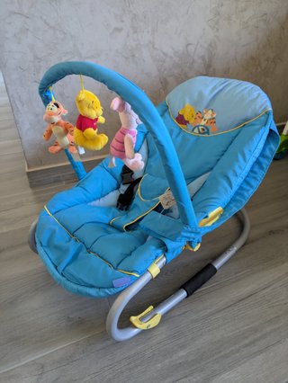 Hamaca balancín bebé Hauck Winnie the Pooh