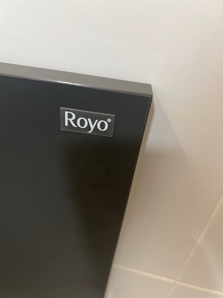 Mueble baño 70cm con grifo negro y pila