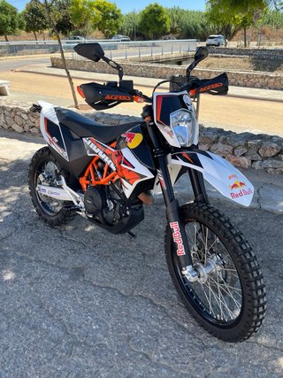 KTM 690 Enduro R Naranja/Blanca