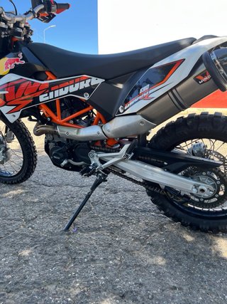 KTM 690 Enduro R Naranja/Blanca